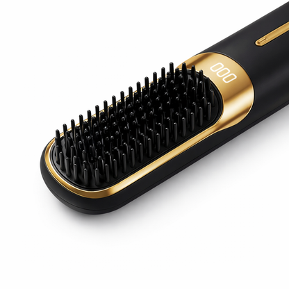 Cordless Ionic Hair Brush – Smooth, Frizz-Free Hair in Minutes