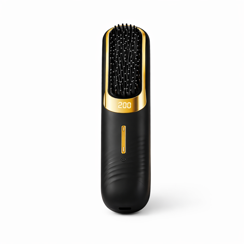 Cordless Ionic Hair Brush – Smooth, Frizz-Free Hair in Minutes